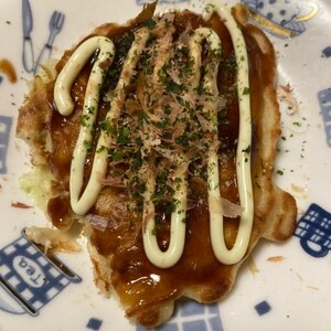 大阪のソウルフード‼️ミックスモダン☆お好み焼き